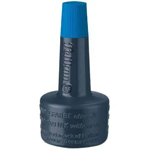 Pelikan 351213 blau Stempelfarbe 28ml ohne Öl