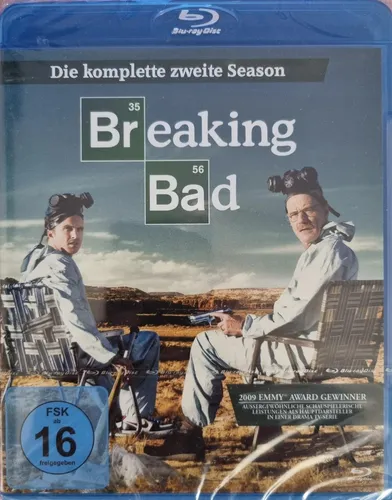 3Blu Ray Disc Set Breaking Bad - Die komplette zweite Staffel NEU OVP