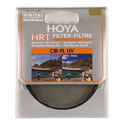 HOYA Polfilter zirkular HRT 82mm - Objektivfilter zur Reduzierung von Reflexionen und zur Verbesserung der Farbsättigung, ideal für Landschafts- und Naturfotografie.