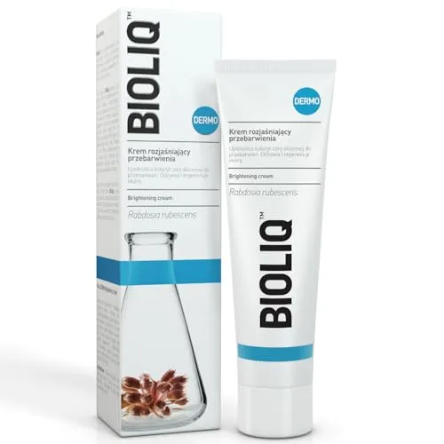 BIOLIQ DERMO - Aufhellende Creme - 50 ml - gleicht zu Verfärbungen neigenden Hautton aus Pflegt und regeneriert die Haut.