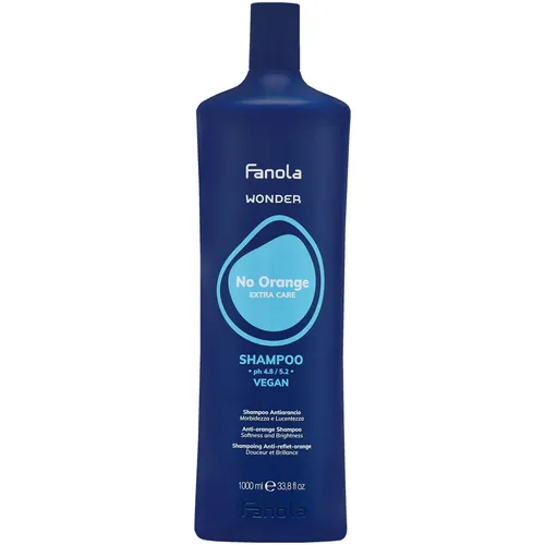Fanola Wonder No Orange Shampoo 1000ml – neutralisiert Orange & Kupfer