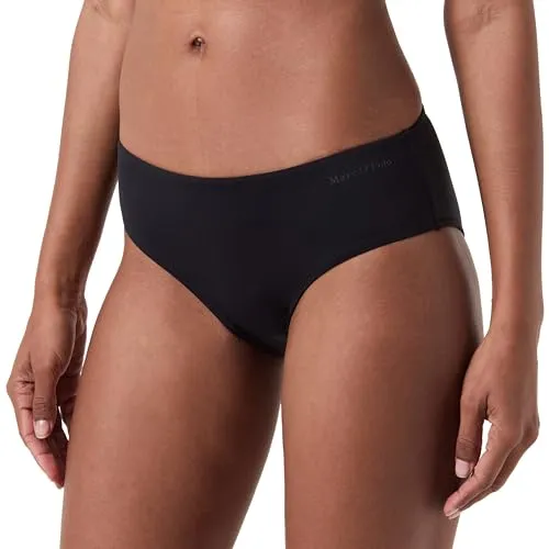 Marc O'Polo Damen Stockholm Bikini Bottoms, Schwarz, XS EU - Bikinihosen für Damen aus atmungsaktivem Material, mit klassischem Look und modernem Stil für perfekten Tragekomfort.