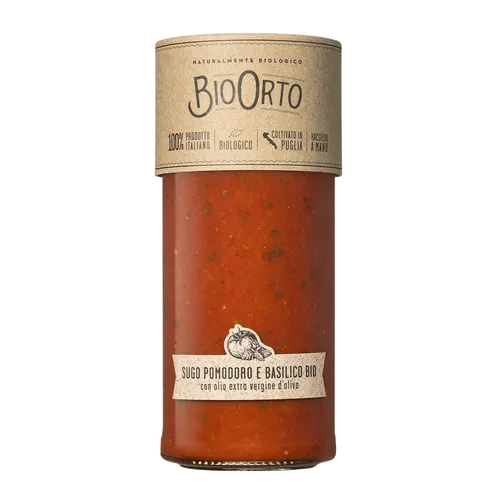 BioOrto Tomatensauce Basilikum (0.55 kg)