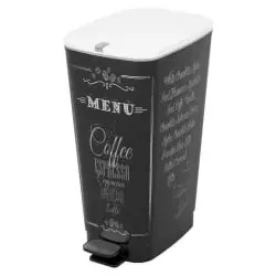 KETER ABFALLEIMER "KAFFEEKARTE" 50L IT 8013183067618