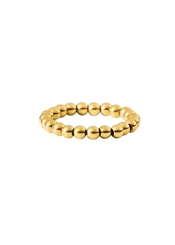 Purelei® Herrenring mit Kugelstruktur – Stilvolles Design aus Edelstahl oder 18K Gold - Ringe für Herren – Minimalistischer Kugelstruktur-Ring aus robustem Edelstahl oder 18K vergoldet, leicht und angenehm zu tragen, ideal für jeden Anlass.