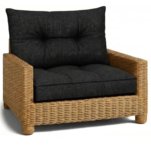 Amazinggirl Gartenmöbel Rückenkissen 40x70 cm - Wasserabweisendes Loungekissen für Balkon und Garten - Entspannen Sie stilvoll mit unseren extra dicken, wasserabweisenden Rückenkissen für Gartenmöbel. Ideal für Innen- und Außenbereiche, maschinenwaschbar und in modernen Farben erhältlich.