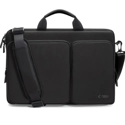 Tech-Protect Umhängetasche für 17" Laptop - Notebook-Koffer & -Taschen, robuste Schutztasche aus hochwertigem Kunststoff, ideal für sicheren Transport und Schutz Ihres Laptops.