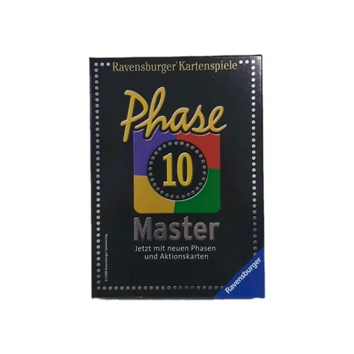 Ravensburger Phase 10 Master Komplettes Spiel Kartenspiel Karten In Folie Lesen!