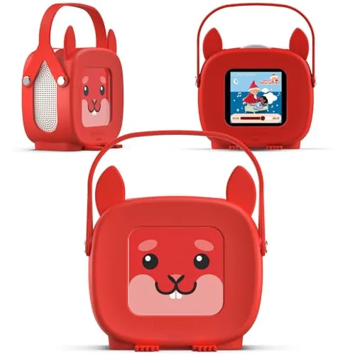 tigerbox MINI Starterset Henny Hörnchen - Kinder-Musikboxen - Die tigerbox MINI begeistert mit einfachem Zugang zu tigertones und tigercards, ideal für Babys und Kleinkinder, die die Welt der Hörspiele entdecken möchten.