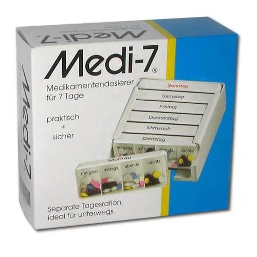 Medi 7 Medikamenten Dosierer  1 St