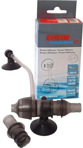 Eheim 4004651 Diffusor für Installationsset 2 - Zubehör für Aquarienfilter, optimiert die Sauerstoffversorgung im Aquarium für gesunde Fische und Pflanzen.