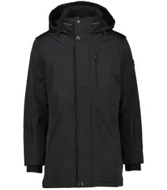 Wellensteyn Traveller Winterjacke Herren Schwarz - Elegante und robuste Herrenjacke für alle Wetterlagen. Hergestellt aus hochwertigem StroBoAirTec, bietet sie Atmungsaktivität und Widerstandsfähigkeit für den aktiven Alltag.
