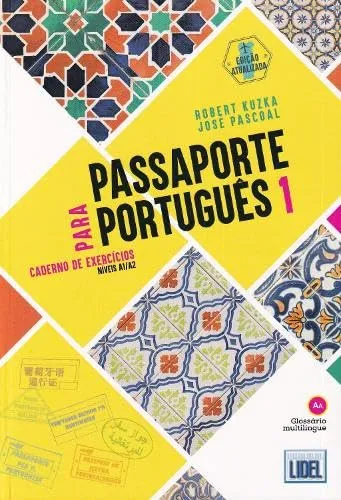 Passaporte para Português 1 - A1/A2 - Caderno de Exercícios - Lehrbuch für Portugiesisch lernen, ideal für Anfänger mit praxisnahen Übungen zur Sprachförderung.