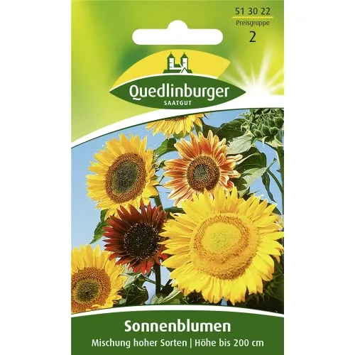 Sonnenblume, Mischung hoher Sorten