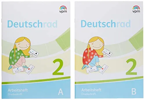 Deutschrad 2: Arbeitsheft Druckschrift Klasse 2 (Deutschrad. Ausgabe ab 2018)