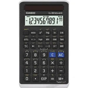 Casio Schulrechner FX-82 Solar II, nicht programmierbar, Solarbetrieb