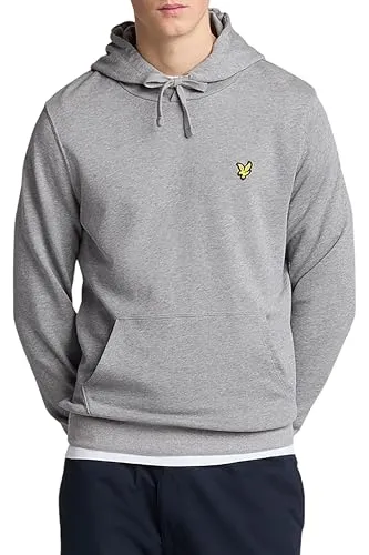 Lyle & Scott Hoodie für Herren – 100% Baumwolle - Kapuzenpullover für Herren aus 100% Premium-Baumwolle, minimalistisch und bequem für Sport, Outdoor oder den lässigen Alltag. Zeitloses Design mit gesticktem Adler-Logo für einen stilvollen Look.