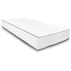 Zonen Matratze Sleezzz Superior 80 x 200 cm - Ergonomische Matratze mit 7 Liegezonen für optimale Druckentlastung und Unterstützung der Wirbelsäule. Wendbar mit Härtegraden H3/H4, ideal für Allergiker und pflegeleicht waschbar bis 60°C.