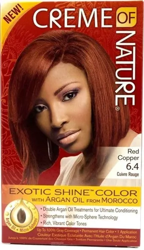 Creme Of Nature Exotic Shine Hair Color - Haarfarbe Red Copper 6.4