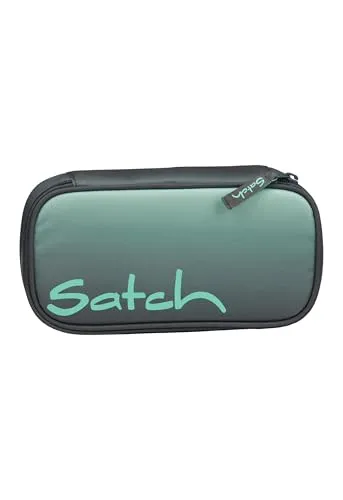 Gradient Mint Schlamperbox - Praktische Schlamperbox in mintgrün, ideal für Schule und Freizeit, mit großzügigem Platz für Stifte und Zubehör.