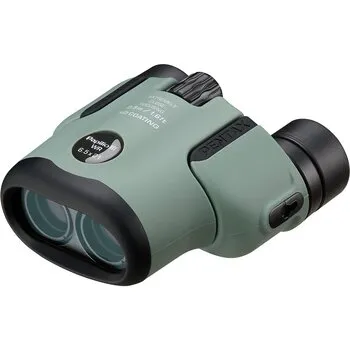 Pentax Fernglas Papilio III 6,5x21 WR in Oliv - Kompaktes Fernglas mit 6,5-facher Vergrößerung, ideal für Naturbeobachtungen. Wasserfestes Design für vielseitigen Einsatz im Freien.
