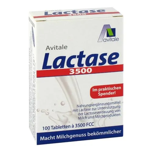 Lactase 3500 Fcc Tabletten im Klickspender 100 stk