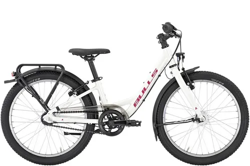 Bulls Tokee Street Girl 20 7-Gang RT - Weiß 2025, 20" - Stilvolles 20" Mädchenfahrrad mit 7 Gängen, ideal für Stadtfahrten. Robuste Bauweise und elegantes Design sorgen für Fahrspaß und Sicherheit.
