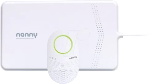 Jablotron Nanny BM-03 Atemüberwachungsgerät für Babys - Sicherheit für Kleinkinder, Babyphone mit Atemüberwachung für ruhige Nächte und Gesundheitsschutz.