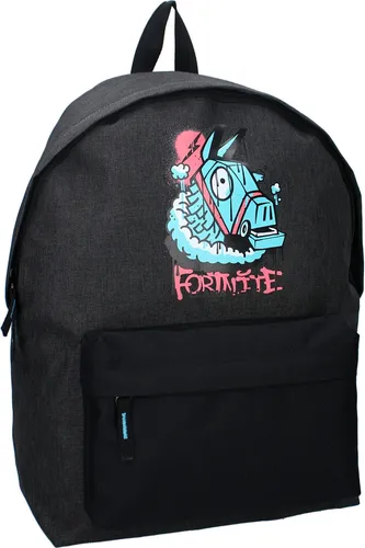 Fortnite Rucksack Battle Royal Blue Horse 43 cm - Offiziell lizenzierter Rucksack aus 100% Polyester, ideal für Fans und perfekt für Schule oder Freizeit mit einer praktischen Größe von 43 x 30 x 14 cm.