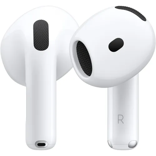 Apple AirPods 4 - Kabellose Kopfhörer in Weiß - Kopfhörer mit fortschrittlicher Bluetooth-Technologie, ideal für Anrufe, Musik und Sport. Genießen Sie kabellosen Komfort und erstklassigen Klang in einem stilvollen Design.
