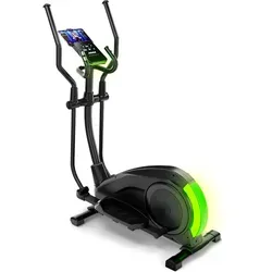 Sportstech CX700 Crosstrainer mit LED-Technologie - Crosstrainer für Zuhause mit 12 Programmen und gelenkschonendem Magnetbremssystem. Ideal für effektives, geräuscharmes Training und verbesserte Ausdauer!