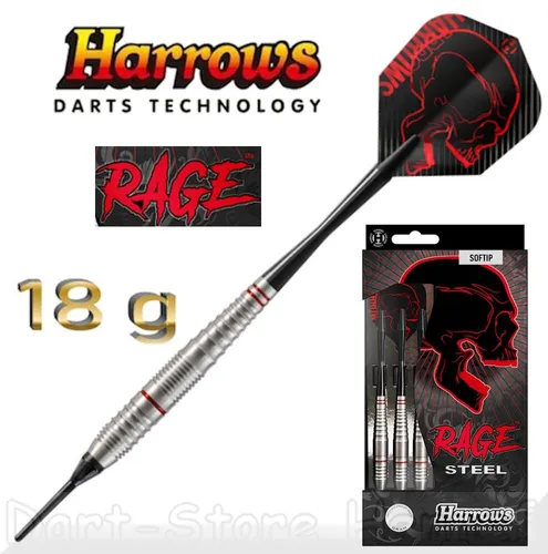 HARROWS Softdarts "RAGE", 18g