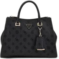 Guess Cresidia Handtasche 35 cm - Elegante Handtasche aus hochwertigem Polyurethan, ideal für stilsichere Damen. Mit abnehmbarem Umhängeriemen und vielen Fächern für optimalen Stauraum.
