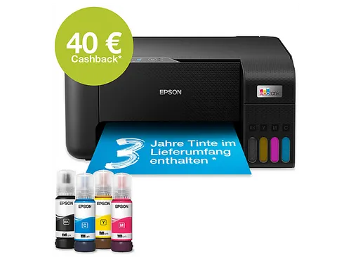 EPSON EcoTank ET-2865 - Tintentank Multifunktionsdrucker WLAN, kostensparend und ideal für Zuhause oder Büro