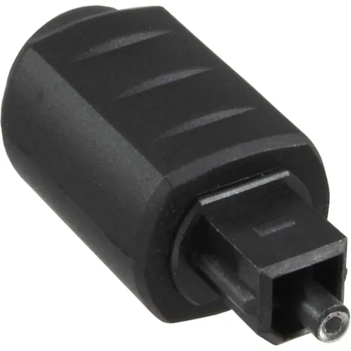 InLine OPTO Audio Kupplung, 3,5mm Buchse / Toslink Stecker - HiFi-Kabel mit hochwertiger Verarbeitung für langlebige Robustheit und flexible Einsatzmöglichkeiten.
