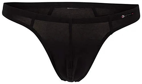 Olaf Benz Herren Red1601 Ministring String, Schwarz (Black 8000), XXL EU - Herren-Strings aus angenehm leichter Baumwolle mit Elasthan für optimalen Tragekomfort, ideal für den täglichen Gebrauch.