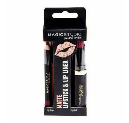 Magic Studio Lippenstift Schminkset Matte (2 pcs)
