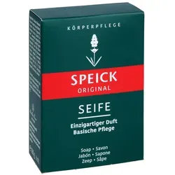 Speick Original Seife 100 g - Naturseife mit wertvollen Pflanzenextrakten, ideal für empfindliche Haut und sorgt für ein sanftes Reinigungserlebnis.