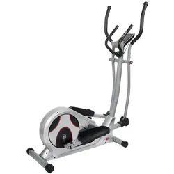 Christopeit Sport Crosstrainer Ergometer EL 5, silber/schwarz/rot - B-Ware gut