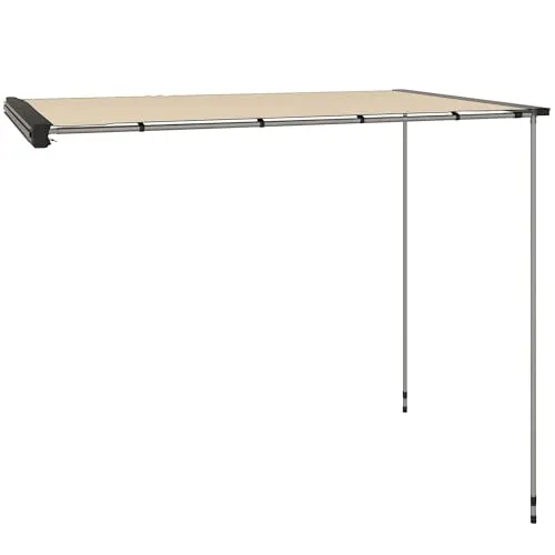 Outsunny Sonnensegel Wohnwagen Oxford, Aluminium - Sonnenschutz für Wohnwagen, einfach zu montieren mit Twist-Lock-Design für stabilen Halt und optimalen Schatten.