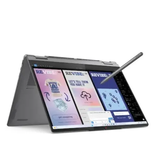 Lenovo Yoga 7i 2-in-1 Laptop - Vielseitiger Laptop mit 360°-Design, 14'' PureSight OLED Display und Intel® Core Ultra 7 für kreative Freiheit und maximale Energieeffizienz.