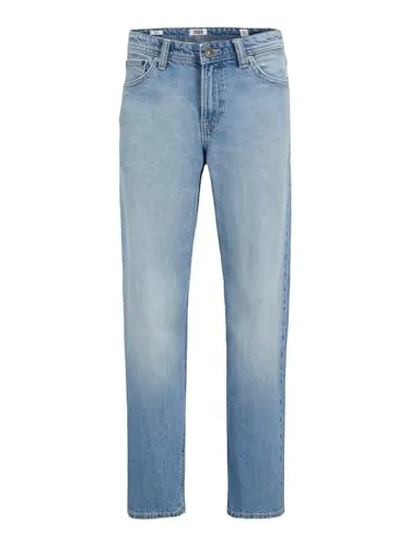 Jack & Jones Junior Relax-fit-Jeans JJICHRIS JJORIGINAL SQ 855 NOOS JNR - Schlagjeans für Jungen, aus 100% Baumwolle, modischer Denim-Look mit entspannter Passform für optimalen Tragekomfort.