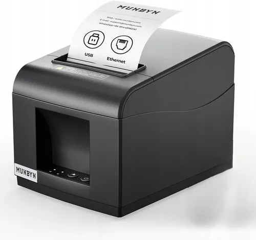 Thermodrucker für Belege Munbyn ITPP072 USB + LAN