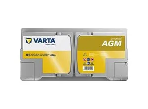VARTA Silver Dynamic AGM Autobatterie A5 95 - Batterien für Start-Stop-Technologie, hohe Leistung und Zuverlässigkeit für moderne Fahrzeuge.