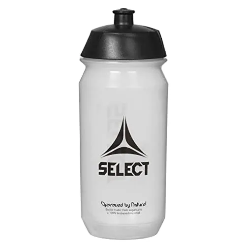 Select Unisex – Erwachsene Zuckerrhohr Trinkflaschen, Transparent, 0,5l