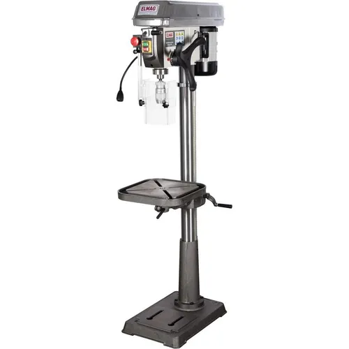 ELMAG Keilriemen-Säulenbohrmaschine KBM 25 SN - Präzise Ständerbohrmaschine von Elmag, ideal für Hobby und Beruf. Robuste Bauweise und hohe Drehmomentübertragung für exakte Bohrarbeiten.