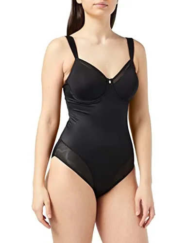 Triumph True Shape Sensation BSW Damen Body 95B - Bodys für Damen, mit Bügel für perfekten Halt und in elegantem Schwarz. Ideal für jeden Anlass, vereint Komfort und Stil.
