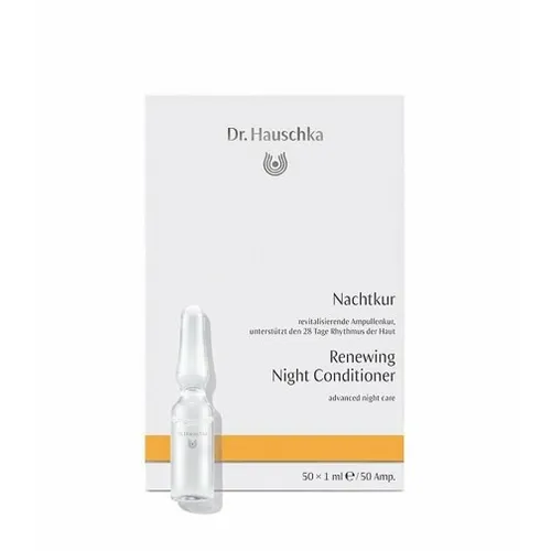 Dr. Hauschka Nachtkur 50 x 1 ml - Unisex Nachtkur mit 100% natürlichen Inhaltsstoffen, ideal für alle Hauttypen. Fördert die Regeneration über Nacht und ist frei von Parabenen, Silikonen und Duftstoffen.