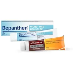 Bepanthen Wund-Heil + Betaisodona Salbe 1 Set
