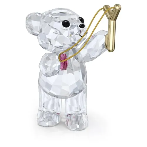 Swarovski Kris Bär - Ich sende dir Meine Liebe - Figuren & Skulpturen, Teil der Kris Bear Family, symbolisiert Liebe und Zuneigung, perfekt als Geschenk für besondere Anlässe.
